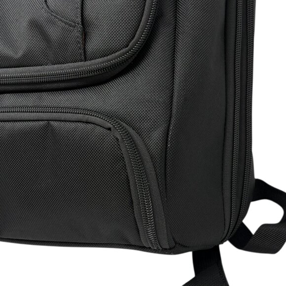 eBags Professional Slim Laptop Backpack Black Professional Weekender E229 - Picture 4 of 15